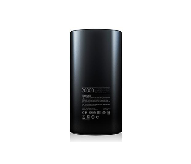 ADATA Power Bank P20000D 20000 mAh 2.1A (czarny) - 349077 - zdjęcie 2